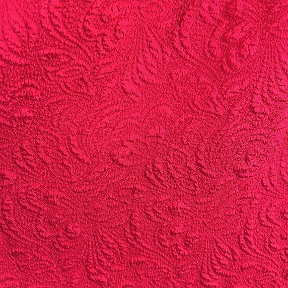 Who What Wear Puff Short Sleeve Dress Barberry Size Medium - Picture 6 of 13